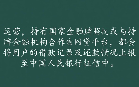 上征信的网贷有哪些，2026最新上征信网贷平台名单