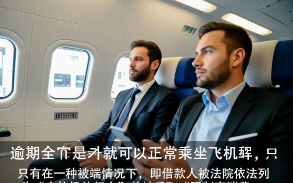 网贷逾期可以坐飞机吗，网贷逾期影响坐飞机高铁吗？