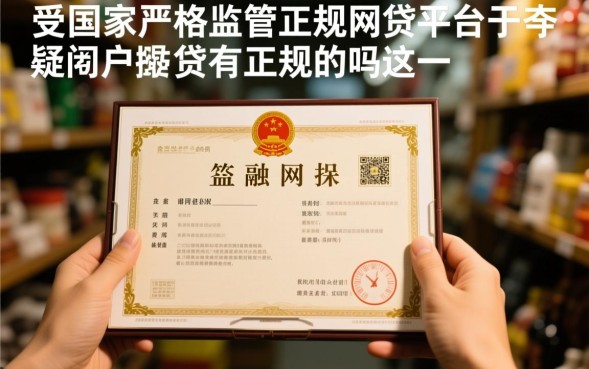 网贷有正规的吗，2026年正规下款快的平台有哪些