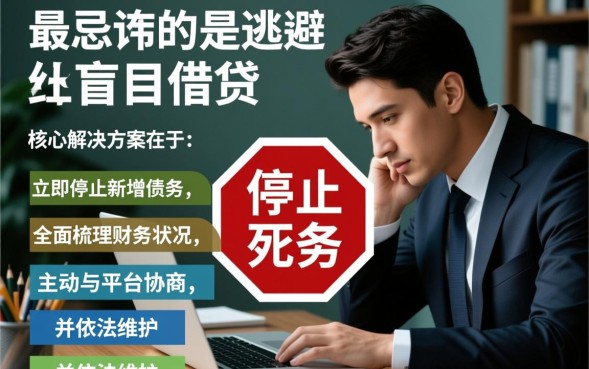 网贷欠款还不上怎么办，真的没钱还怎么处理