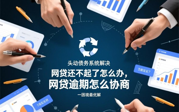 网贷还不起了怎么办，网贷逾期怎么协商