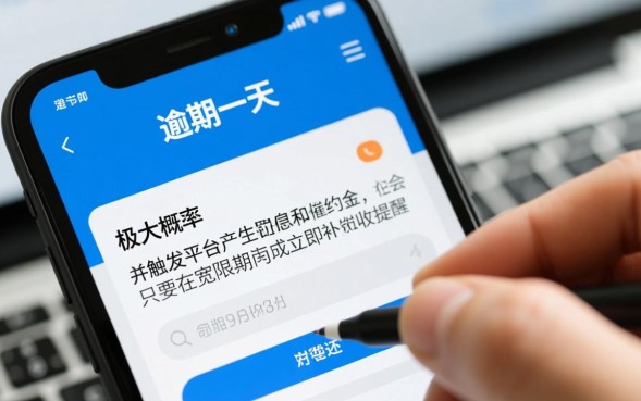 网贷逾期一天会怎么样，会上征信吗