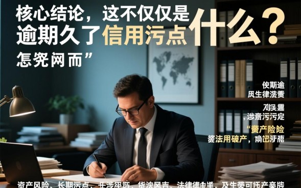 网贷逾期久了会怎么样，会有什么严重后果？
