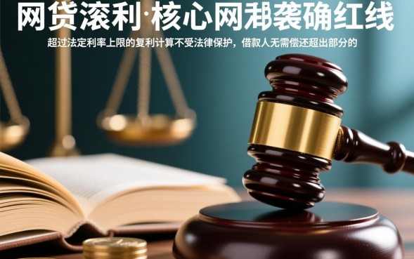 网贷利滚利合法吗，高利贷利息超过多少不用还？