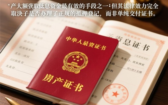 借钱抵押房产证有用吗，房产证抵押贷款能贷多少钱？