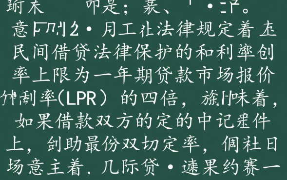 借钱多少利息是合法的，民间借贷利息多少受法律保护