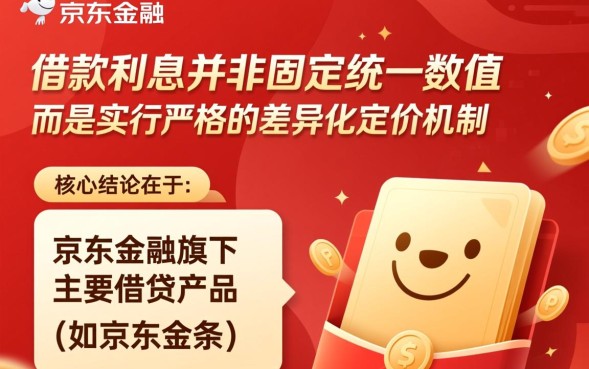 京东金融借钱利息多少，借一万一天利息多少钱？