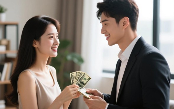 男朋友跟我借钱正常吗，男朋友借钱不还要不要分手