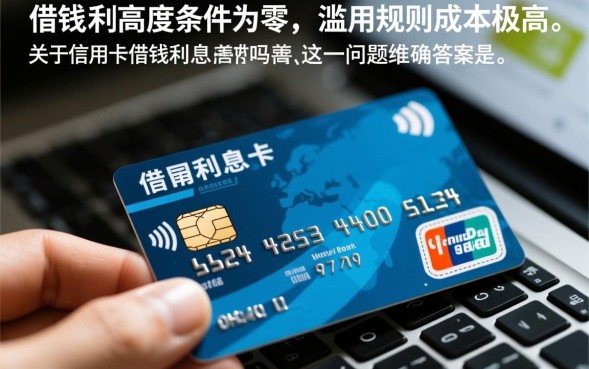 信用卡借钱利息高吗，信用卡取现利息怎么算最划算