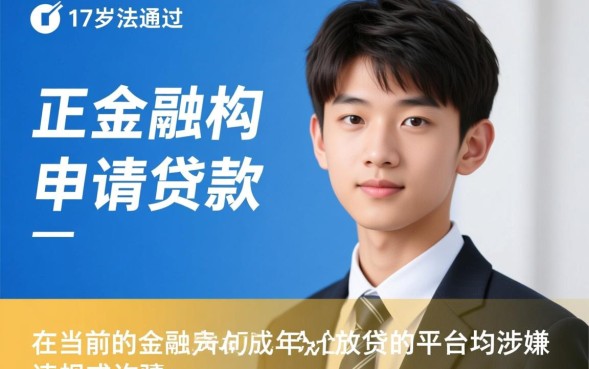 17岁哪里可以借钱，未满十八岁怎么申请网贷通过率高