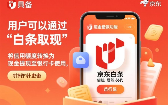 京东白条能借钱吗，京东白条怎么把额度提现到银行卡