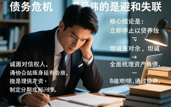 借钱无力偿还怎么办，怎么协商停息挂账