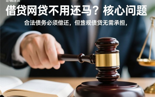 网贷可以不用还吗，不还会有什么后果？