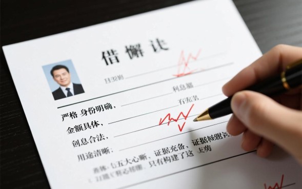 借钱借条怎么写才具有法律效力，正规借条范本是怎样的