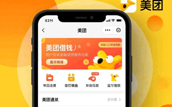 美团外卖可以借钱吗，美团借钱怎么申请额度多少