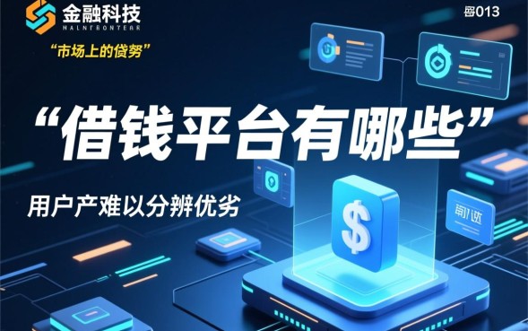 借钱平台有哪些？靠谱的借贷平台哪个容易下款？