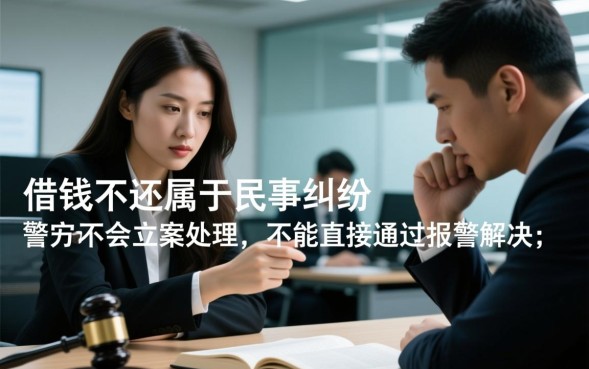 借钱不还可以报警吗，这种情况算诈骗吗？