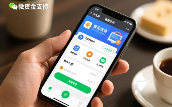 微信上怎么借钱，微信微粒贷借钱入口在哪里？