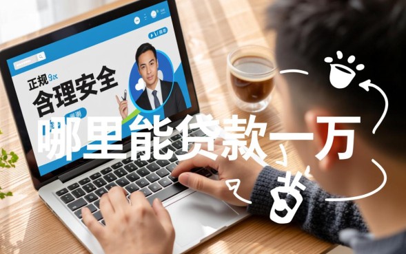 哪里能贷款一万，急需用钱怎么申请秒下款？