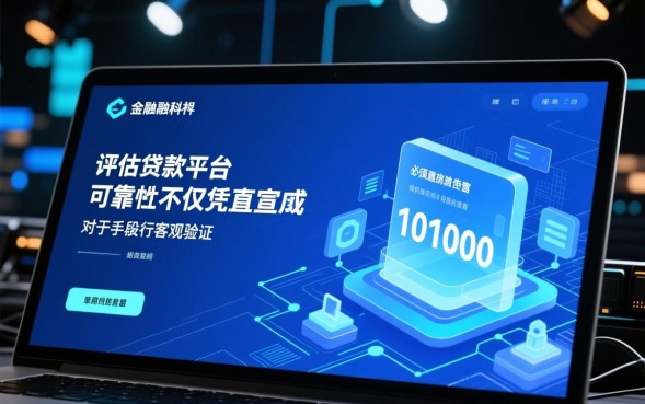 10100000贷款可靠么，这个平台是正规的吗能下款吗