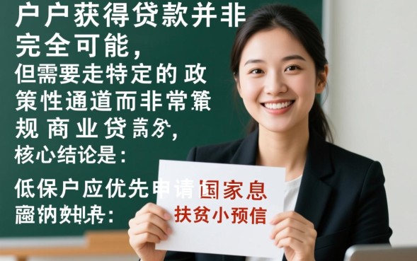 低保户能贷款吗，低保户怎么申请扶贫小额贷款