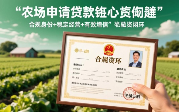 家庭农场如何申请贷款，需要满足什么条件？