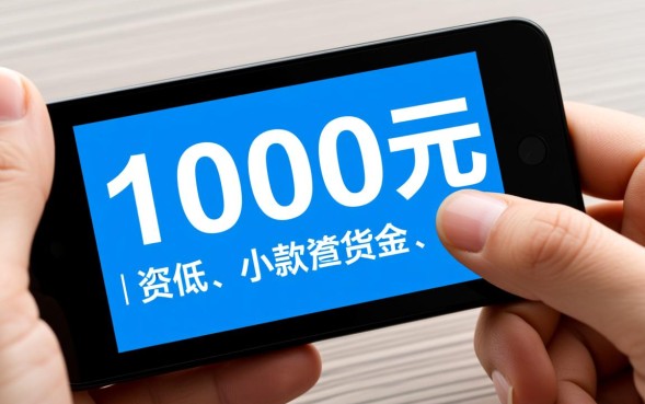 1000元小额贷款怎么申请？哪里可以借到1000元？
