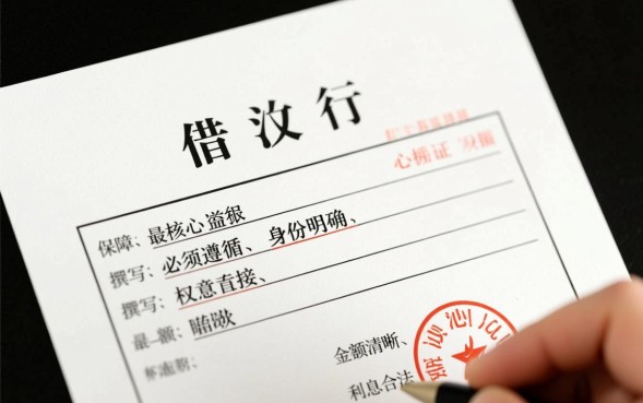 借钱字据怎么写，正规借条怎么写才受法律保护？