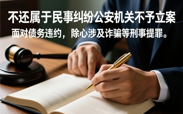 借钱不还可以报案吗，属于诈骗还是民事纠纷？