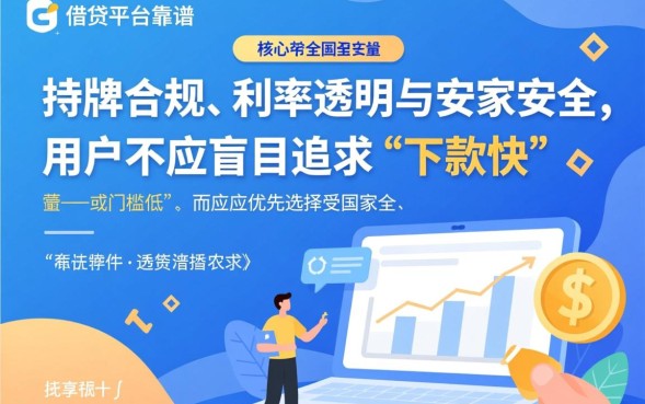 什么平台借钱靠谱？正规贷款平台哪个利息低？