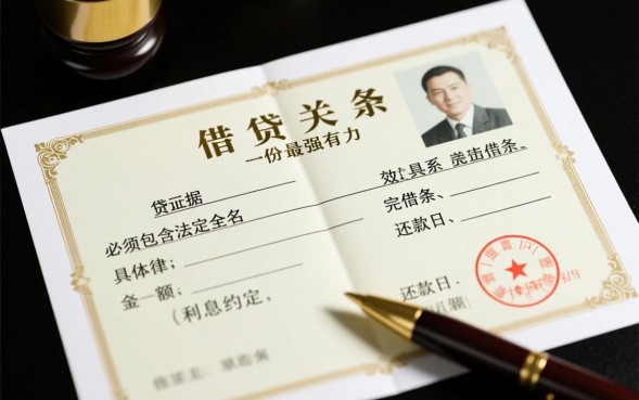 借钱给别人怎么写借条，借条怎么写才具有法律效力