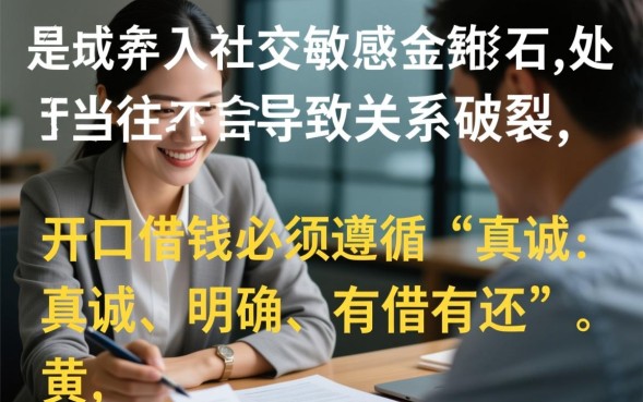 找朋友借钱怎么开口，怎么说才不伤感情？