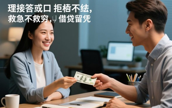 朋友找我借钱怎么办，不想借该怎么委婉拒绝？