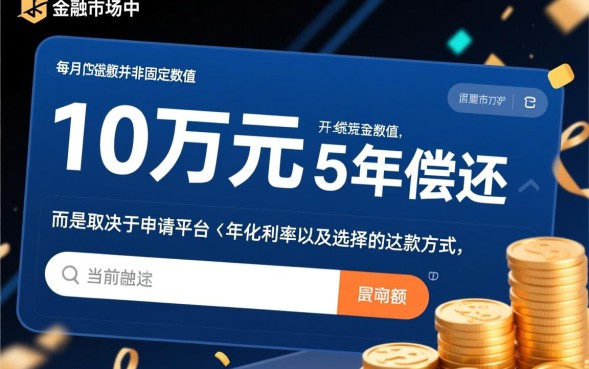 贷款10万5年还清每月还多少，利息一共多少？