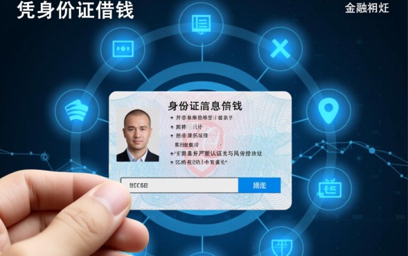 身份证怎么借钱？凭身份证贷款哪里通过率高？