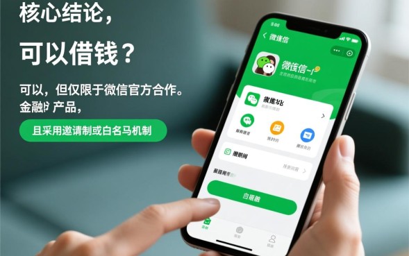 在微信可以借钱吗，微信怎么借钱开通额度？