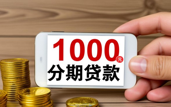 1000元分期贷款怎么申请，需要什么条件才能贷？