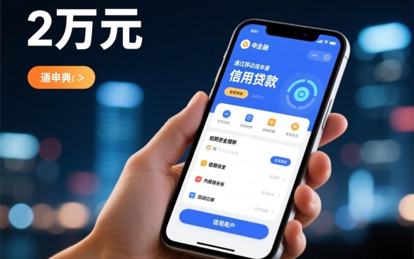 手机怎么贷款2万？哪个平台容易通过且利息低？