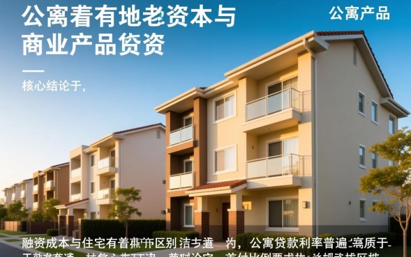 公寓贷款利率是多少？2026年公寓贷款利率最新政策