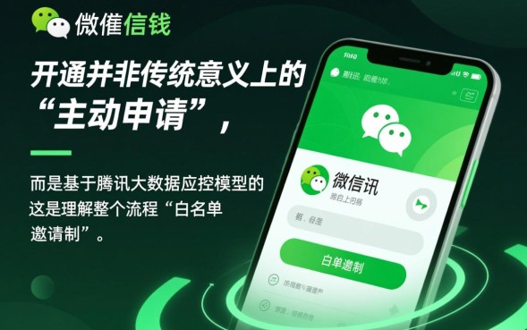 微信怎么申请借钱，微粒贷开通需要满足什么条件