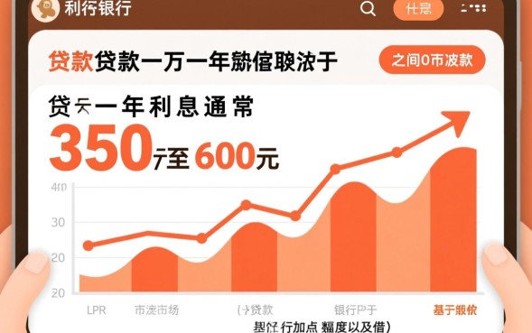 银行贷款一万一年利息多少，利息怎么算要还多少