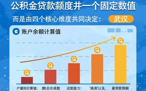 武汉公积金贷款能贷多少，2026年最高额度是多少？