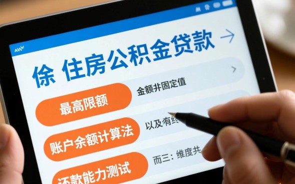 徐州公积金贷款额度是多少？2026年最高能贷多少钱？