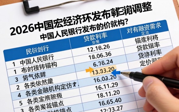 央行贷款利率表是多少，2026年央行贷款利率是多少