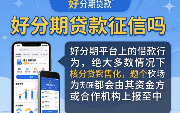 好分期贷款上征信吗？好分期不还会怎么样？