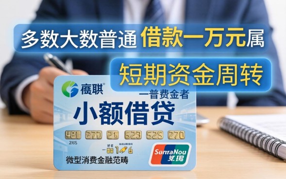 贷款一万块利息多少，借一万块怎么申请最快？