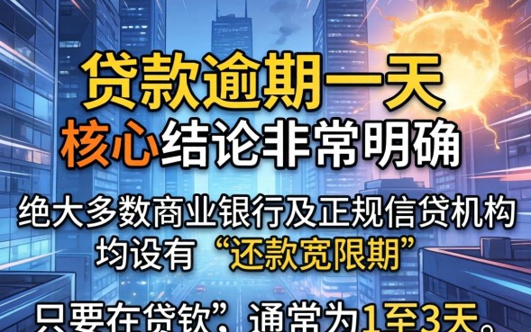 还贷款晚了一天怎么办，逾期一天会影响个人征信吗？