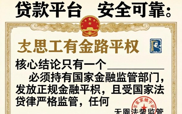 什么贷款平台靠谱，正规下款快利息低的有哪些？