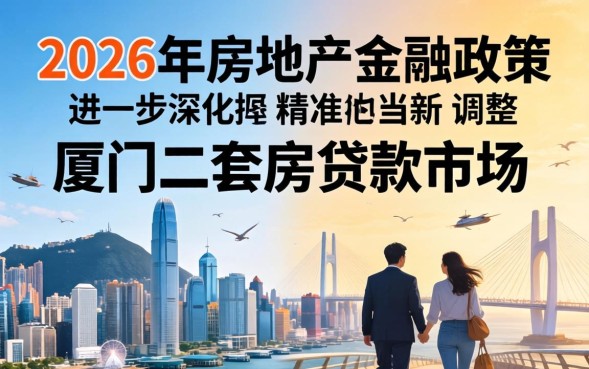 厦门二套房贷款利率现在多少？2026年最新房贷政策一览