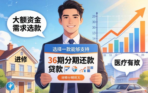 能分36期的贷款怎么申请，哪个平台容易通过？